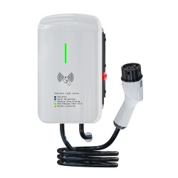 11KW Model 2 Three Color LED Light AC EV Charger Wallbox