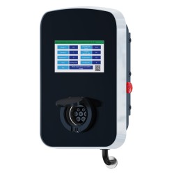 7KW Touch Screen AC EV Charger Wallbox Type2